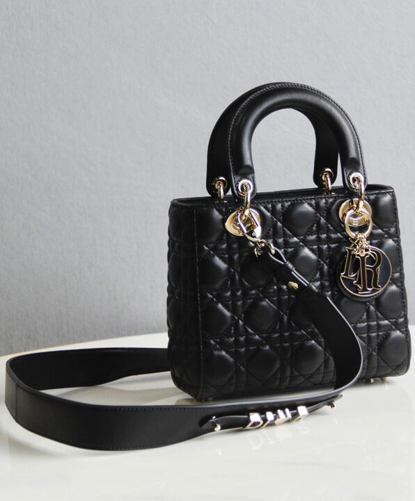 Christian Dior Lady Dior My Abcdior Bag Black